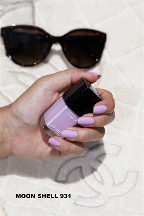 moon shell chanel|Chanel Le Vernis Summer Nails 2022 .